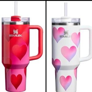 Stanley Target 40 oz Tumbler Valentine's Day Rouge Gradient Red And Pink